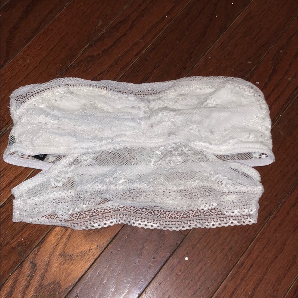 white crop top
